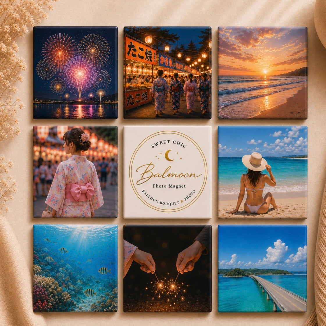Photo magnet（フォトマグネット）／ ９枚